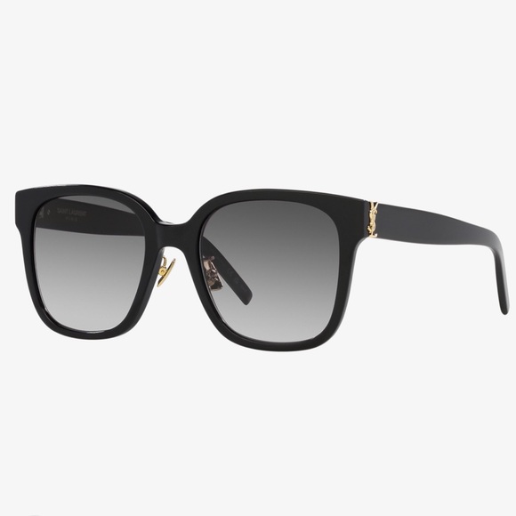 YSL Saint Laurent Oversized Logo Sunglasses - Picture 1 of 14